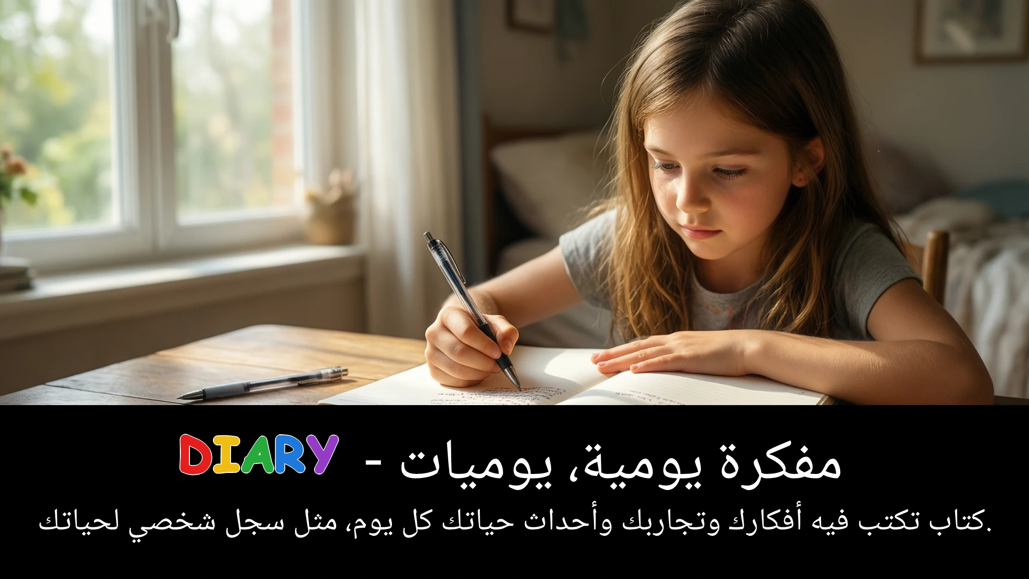 Arabic Illustration for diary